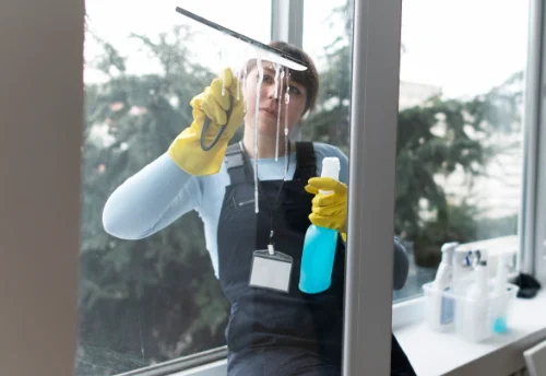 Nettoyage de vitres intérieures et extérieures à Saint-Erblon